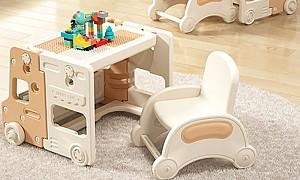 Masă de scris pentru copii RT 60071 Bej