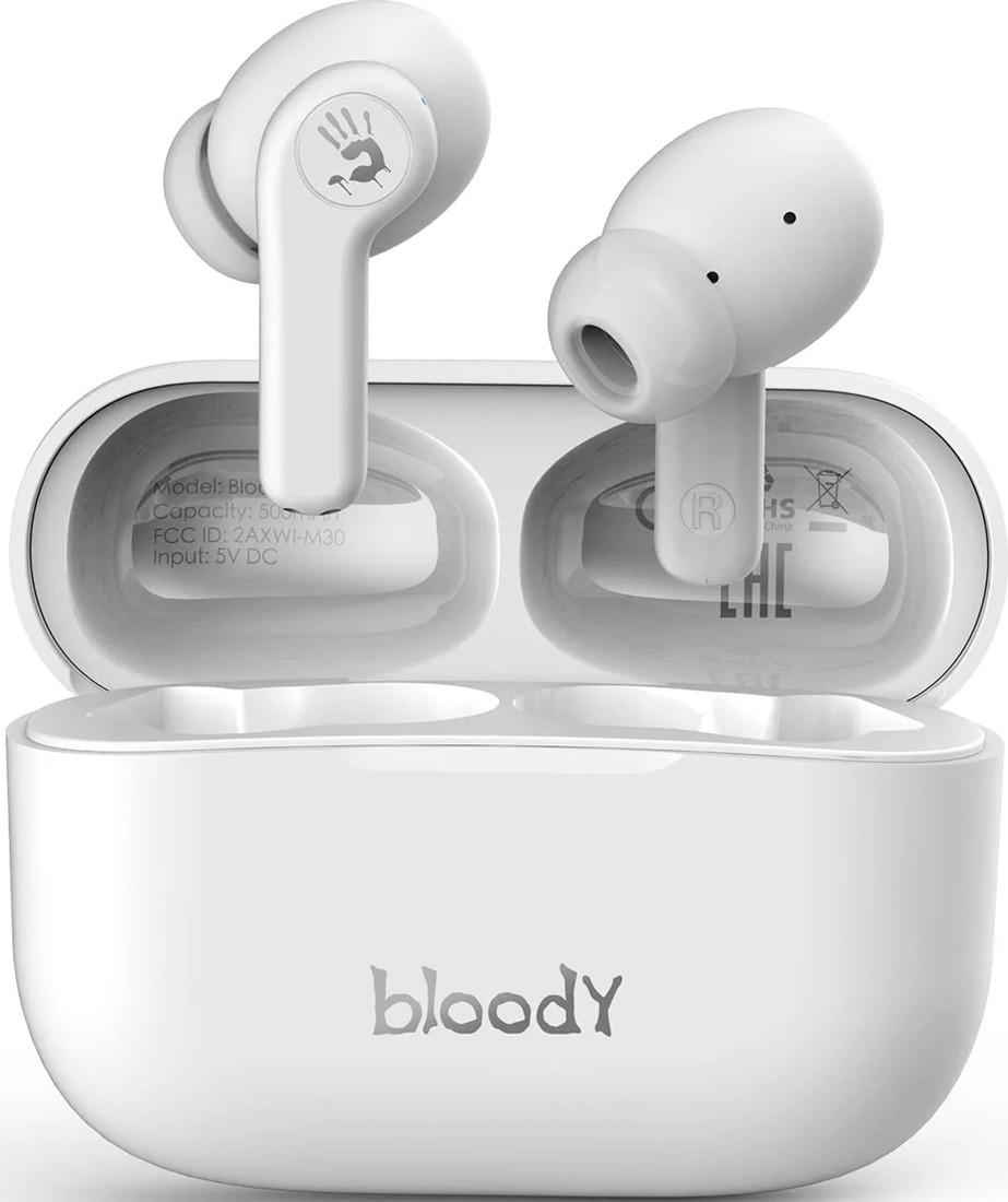 Casti Bloody M30 White