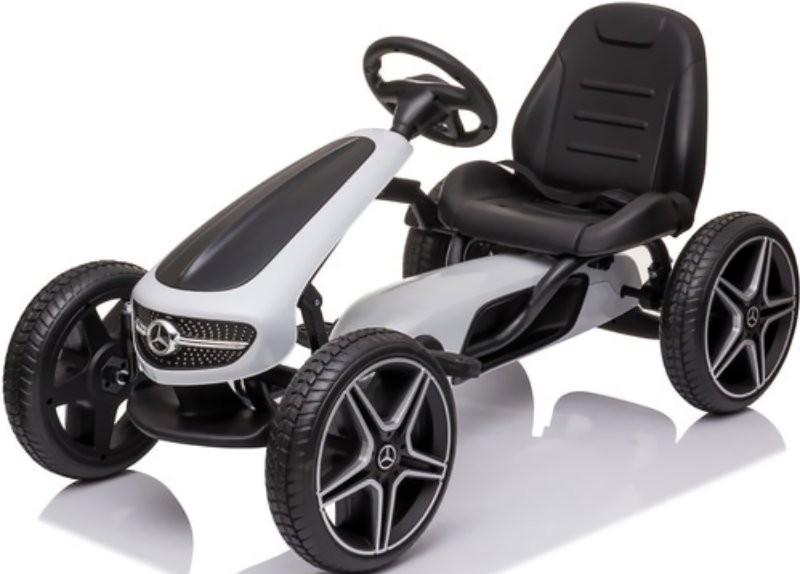 Kart cu pedale RT Mercedes Benz MX610 White
