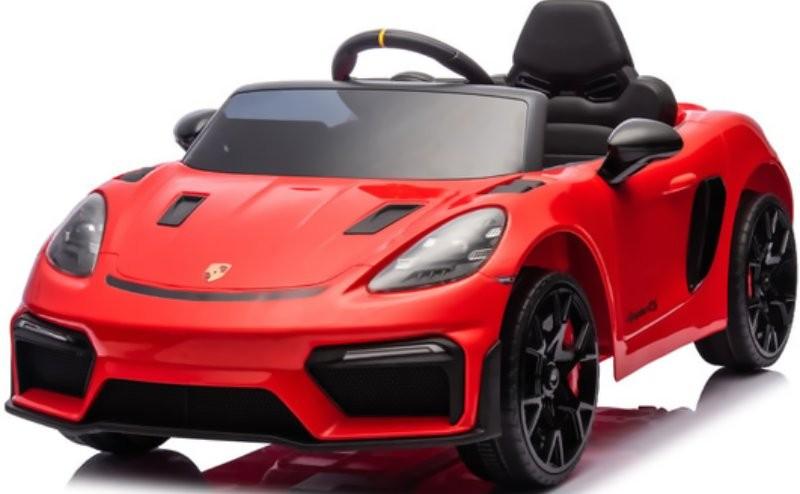 Maşină electrică RT P718/1 Porsche 718 Rosu