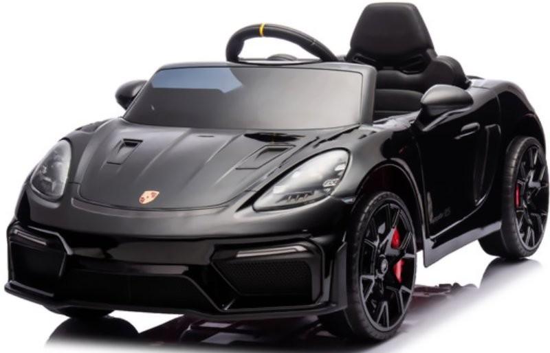 Maşină electrică RT P718/2 Porsche 718 Negru