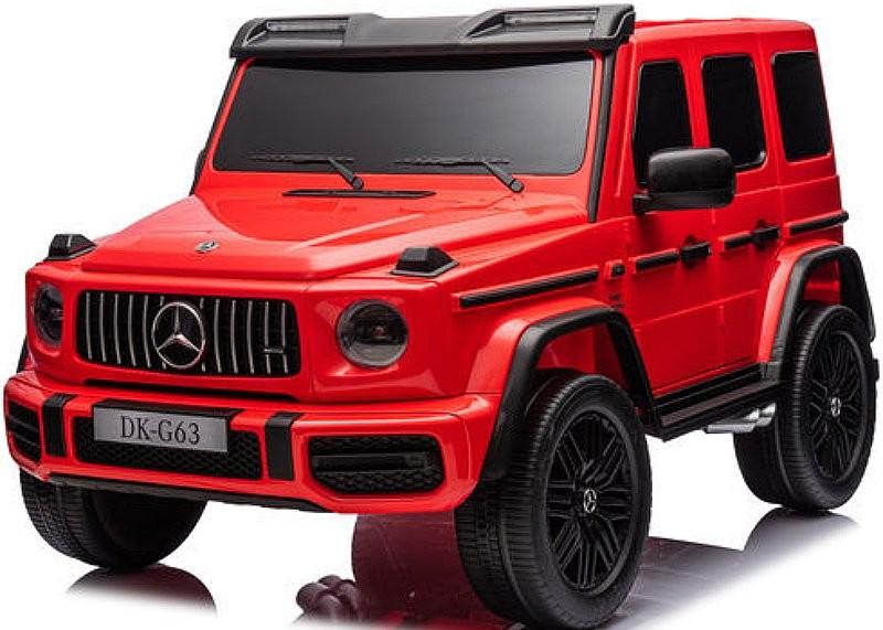Maşină electrică RT DKG63/7 Mercedes Benz G63 24V7Ah Rosu