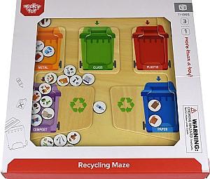 Joc de logica Tooky Toy Recycling Maze TH065