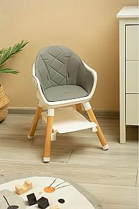 Scaun de masa multifunctional Caretero Bravo Gri