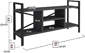 Tumba pentru televizor Bofigo 11-01-08 Anthracite