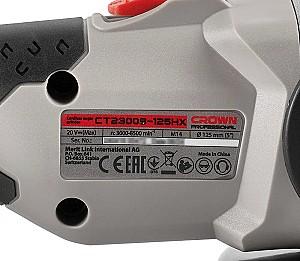Polizor unghiular Crown CT23008-125HX-5 IMC