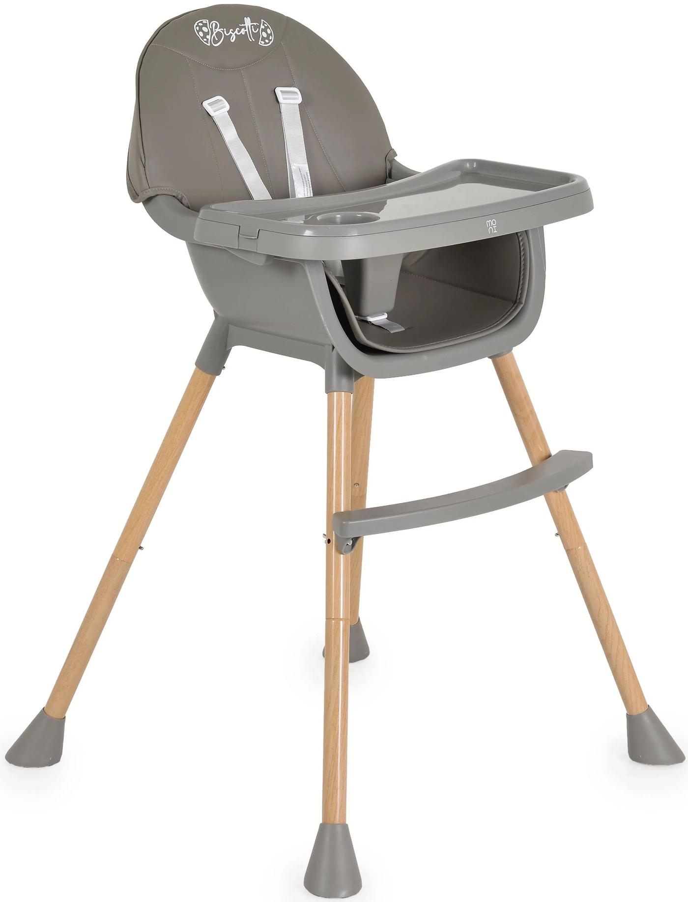 Scaun de masa multifunctional Moni Biscotti Grey