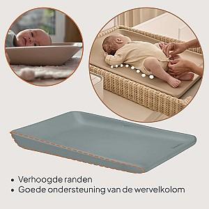 Saltea de infasat Lionelo Megs Grey Dove