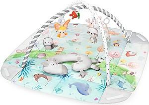 Covoras de joaca copii Lionelo Anika Natural Multicolor