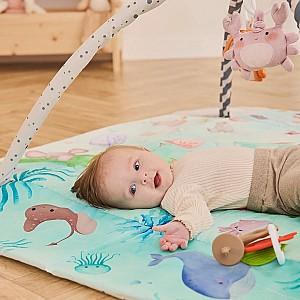 Covoras de joaca copii Lionelo Anika Natural Multicolor