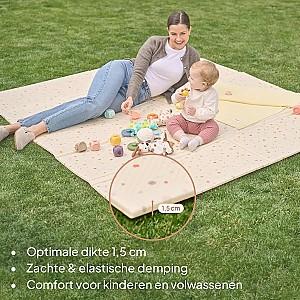 Covoras de joaca copii Lionelo Zora Beige