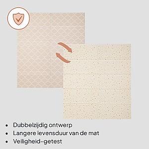 Covoras de joaca copii Lionelo Zora Beige