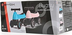 Bicicleta fara pedale Moni Bugsy Pink