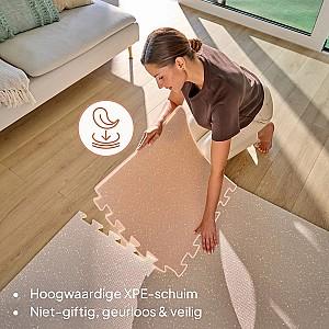 Covoras de joaca copii Lionelo Yoka Beige