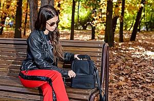 Genta pentru mamici Moni Aurora Black