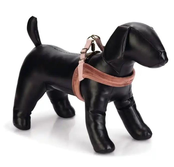 Ham pentru caini DBL VELURA Pink S