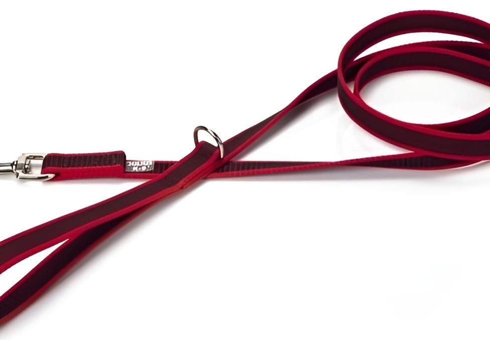 Ham pentru caini Beeztees K9 Antislip Leash + Handle Red 180