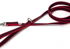 Ham pentru caini Beeztees K9 Antislip Leash + Handle Red 180