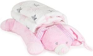 Plapuma Moni Sleepy Bear Pink
