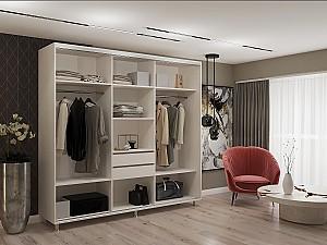 Dulap-cupe My-Style 2.4 x H2.3 m Pal Cenușiu