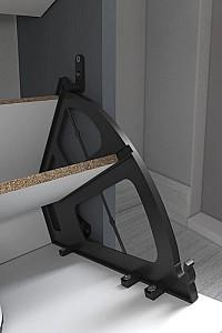 Dulap pentru incaltaminte Bofigo 18-03-81 Anthracite/White