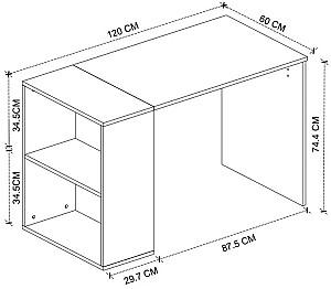 Masa de birou Bofigo 20-35-01 White
