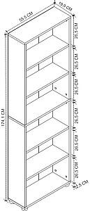 Etajera Bofigo 15-16-02 Pine