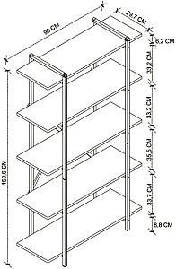 Etajera Bofigo 15-14-02 Pine