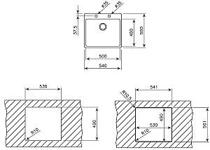 Chiuveta de bucatarie Teka FORLINE RS15 50.40