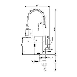 Robinet bucatarie Teka FOT 939