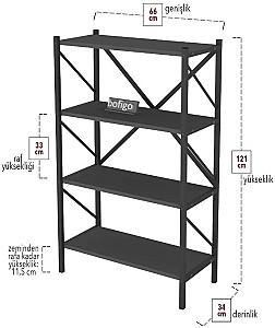 Etajera Bofigo 15-09-08 Anthracite