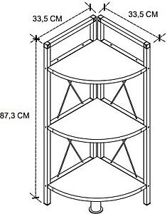 Etajera Bofigo 15-10-02 Pine