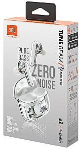 Casti JBL Tune Beam Ghost White