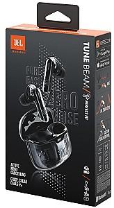 Casti JBL Tune Beam Ghost Black