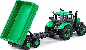 Tehnica speciala Polesie Progress Tractor Green 91260