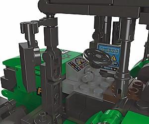 Constructor Jie Star JohnDeere Tractor verde