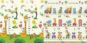 Covoras de joaca copii Toyz Zoo and Train 35778