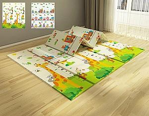 Covoras de joaca copii Toyz Zoo and Train 35778