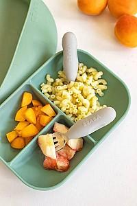 Set de tacimuri Beaba Velvet Grey (B913581)