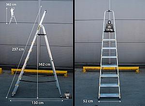 Scari DRABEST DR-AL-D8-PRO-Ż+CZ