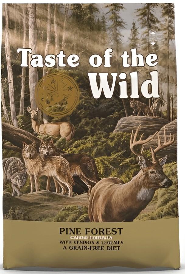 Hrana uscata pentru caini Taste of the Wild DOG PINE FOREST CANINE VENISON & LEGUMES 2 kg