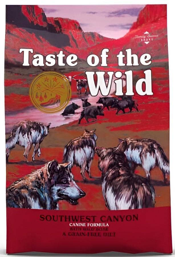 Hrana uscata pentru caini Taste of the Wild DOG SOUTHWEST CANYON CANINE WILD Boar 2 kg