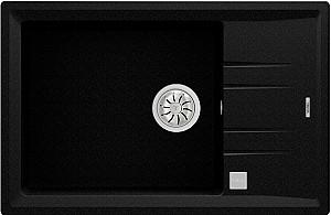 Chiuveta de bucatarie Teka Stone 60 S TG 1B 1D tegranit Schwarzmetallic