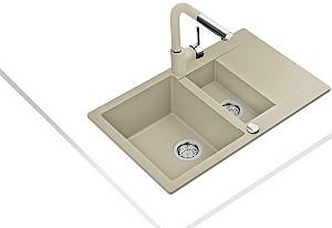 Chiuveta de bucatarie Teka CLIVO 60 B-TQ tegranit TOPASBEIGE