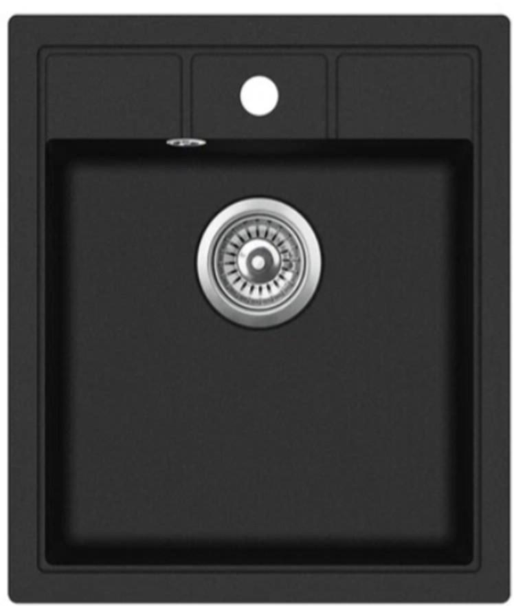 Chiuveta de bucatarie Teka ESTELA 45 S-TQ 1B tegranit SCHWARZMETALLIC