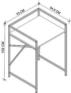 Raft pentru baie Bofigo 13-20-01 White