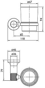 Suport pentru periute de dinti IMPRESE Brenta (ZMK081906230)