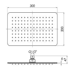 Set de duș IMPRESE SQ300200SS6