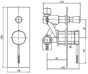 Baterie cada IMPRESE Brenta (ZMK081906041)