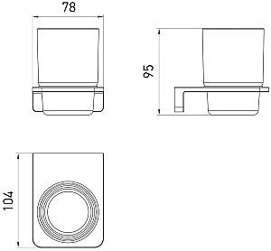 Suport pentru periute de dinti VOLLE Solo (2510.220102)